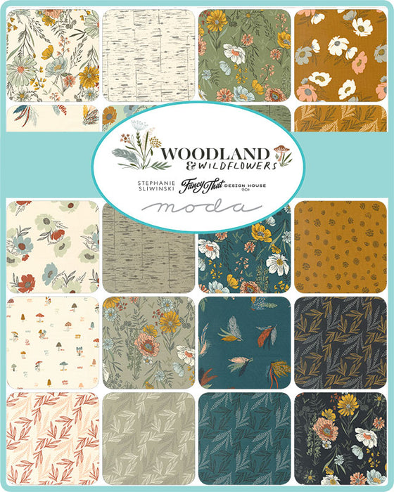 Woodland & Wildflowers Jelly Roll — Fabric Shack