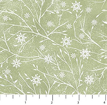 The Christmas Mouse Flannel - Twig Blender Green