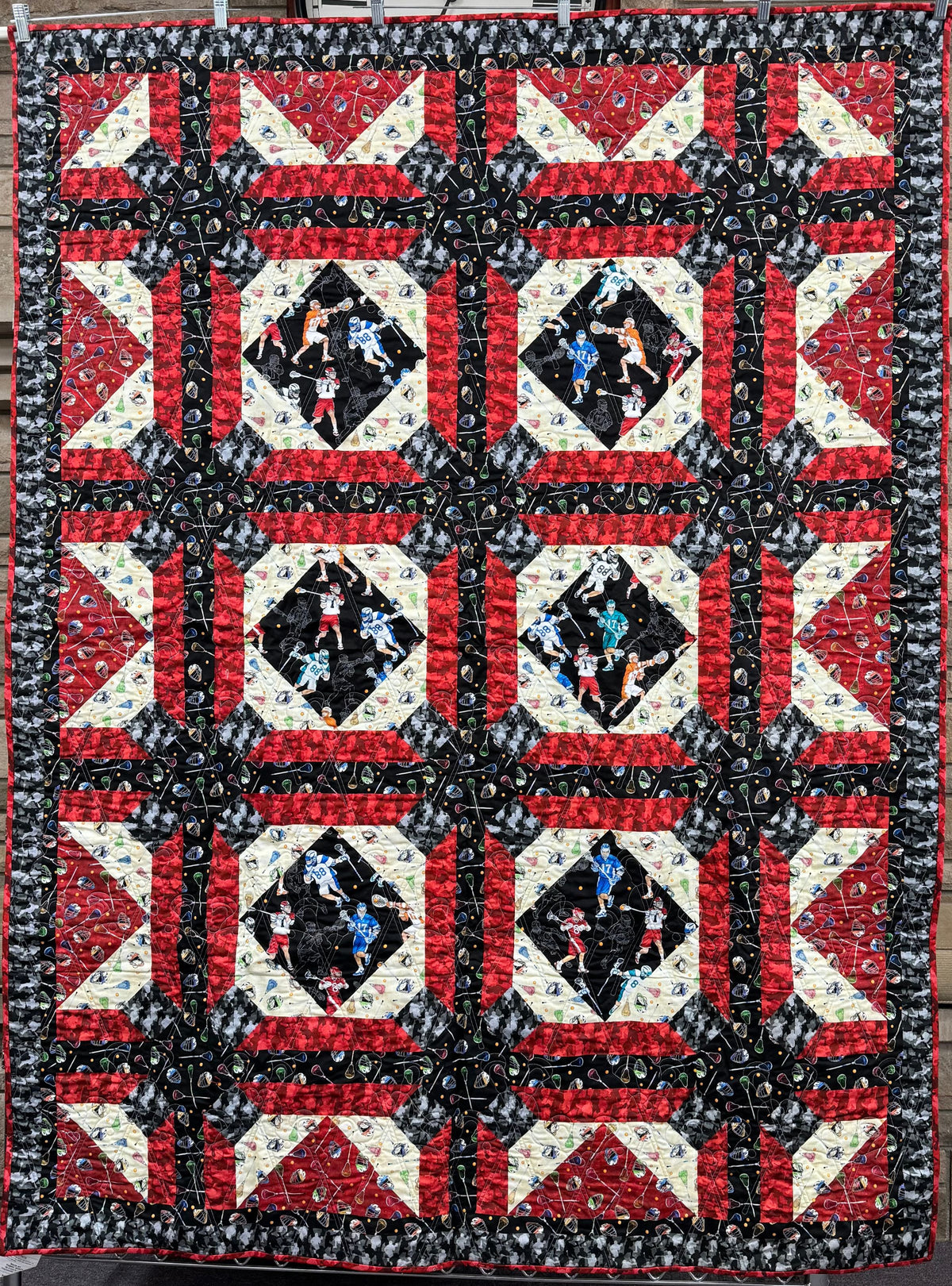 Stick With It Cheater Panel Quilt — Fabric Shack