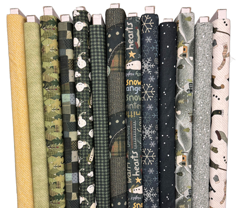 Snowy Days, Frosty Nights FQ Bundle