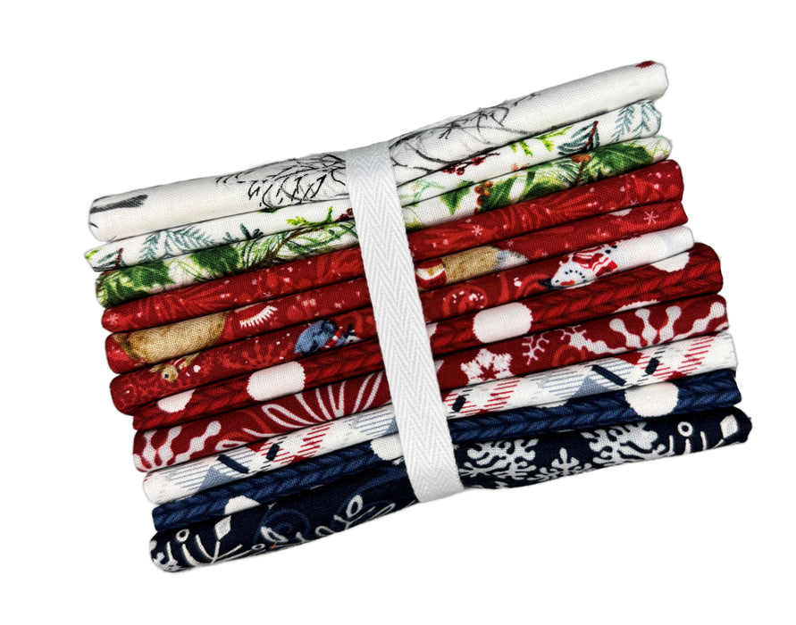 Joyful Snowmen FQ Bundle
