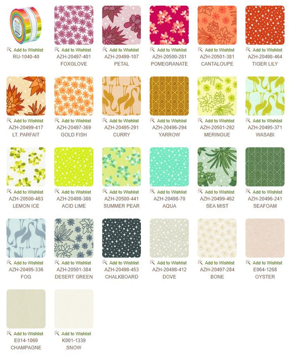 Leafy Quilt Kit