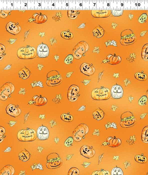 Halloween Parade - Pumpkins Orange