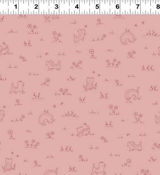 Kitten Fun - Playful Pink