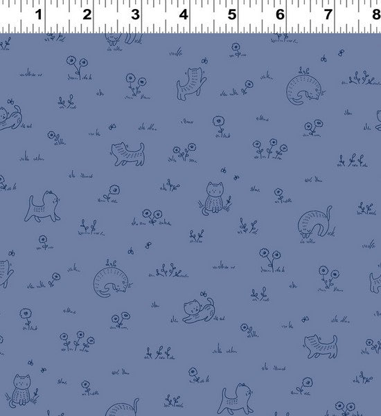 Kitten Fun - Playful Denim