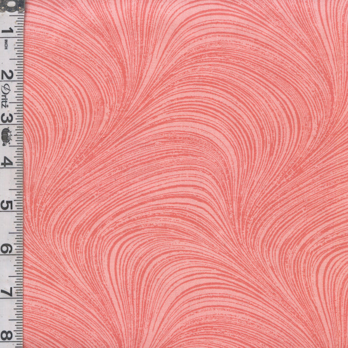 Wave Texture Basic - Pink 108" Wide
