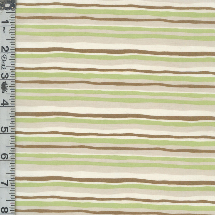 Woodland Gathering - Green Stripe