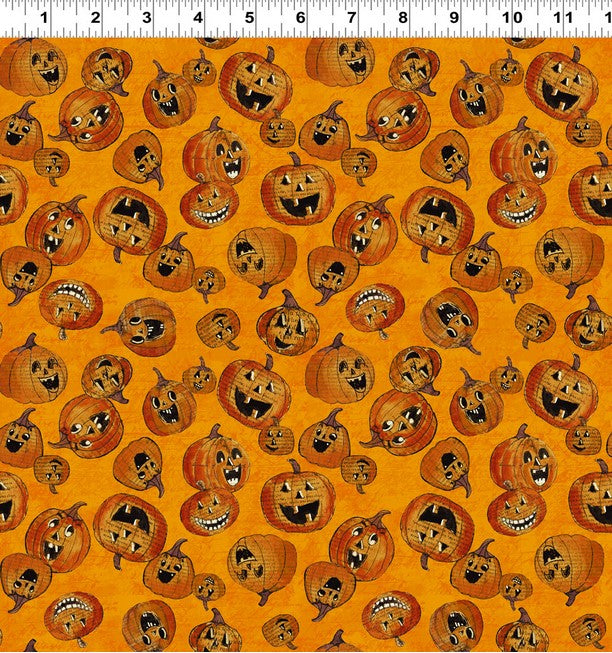All Hallows Eve - Jack-o-Lanterns Orange
