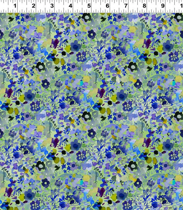 Blue Meadow - Garden Delight Light Green