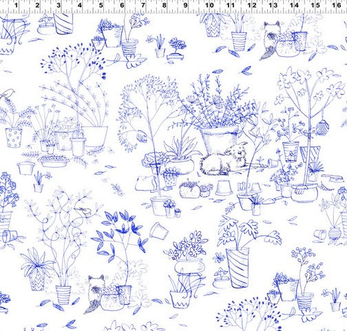What Friends Are For - Linework Royal Blue