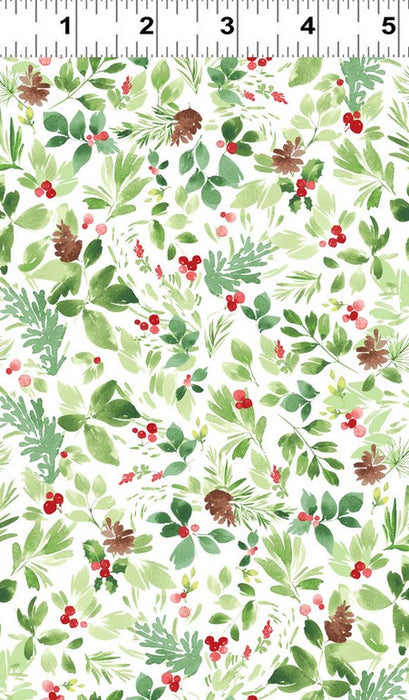 Santa Paws - Foliage White