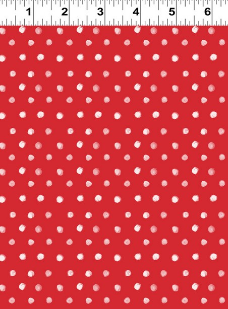 Santa Paws - Dots Light Red