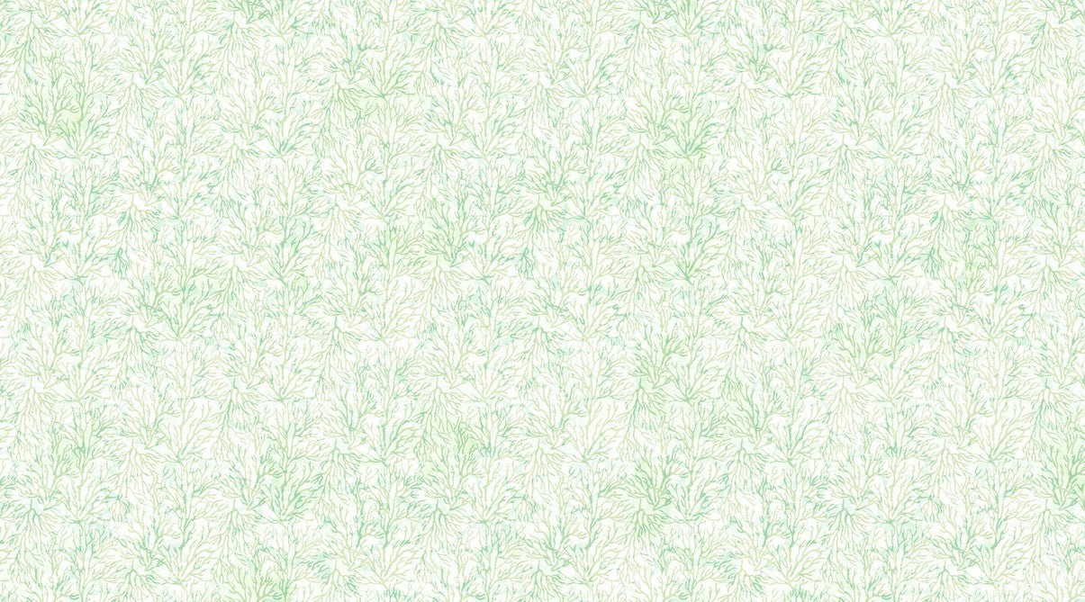 Deep Blue - Coral Light Green