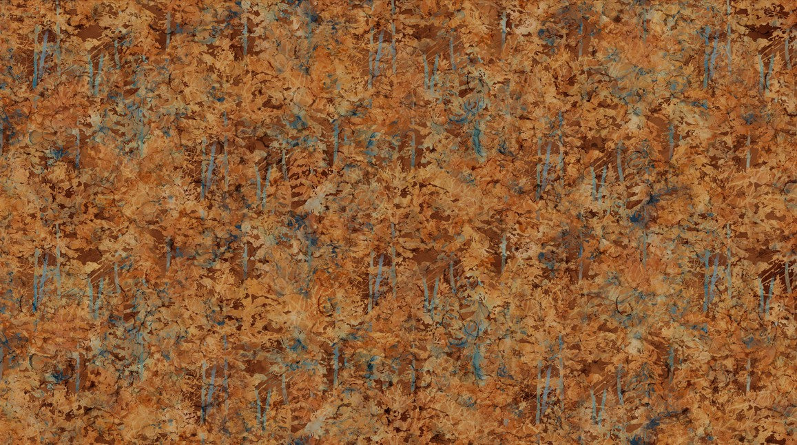 Fox Den - Trees Dark Rust