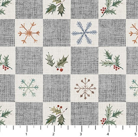 Cozy Cubs - Snow Check Gray