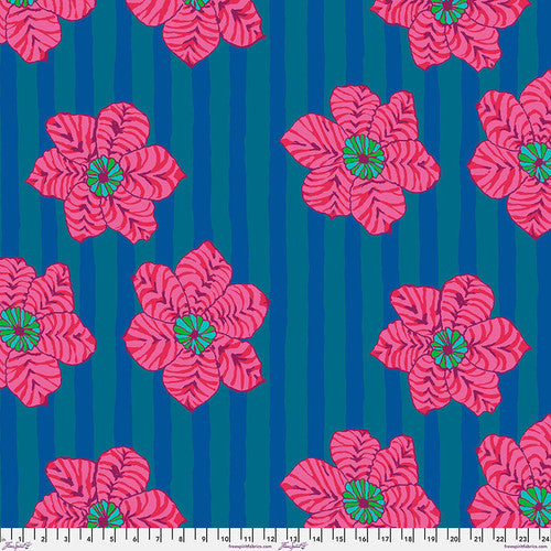 Kaffe Fassett August 2023 - Zebra Lily Blue