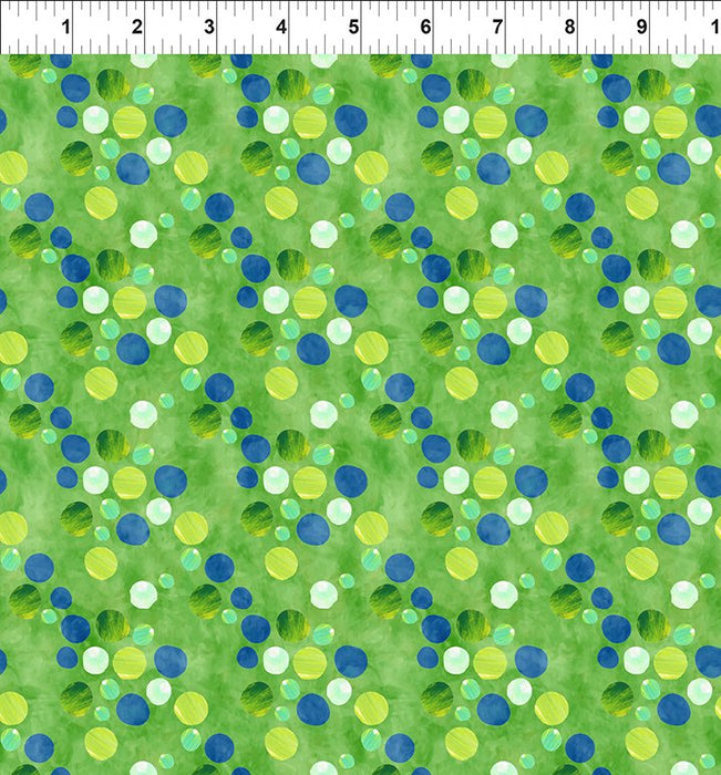 ABC's of Color - Polka Dots Green