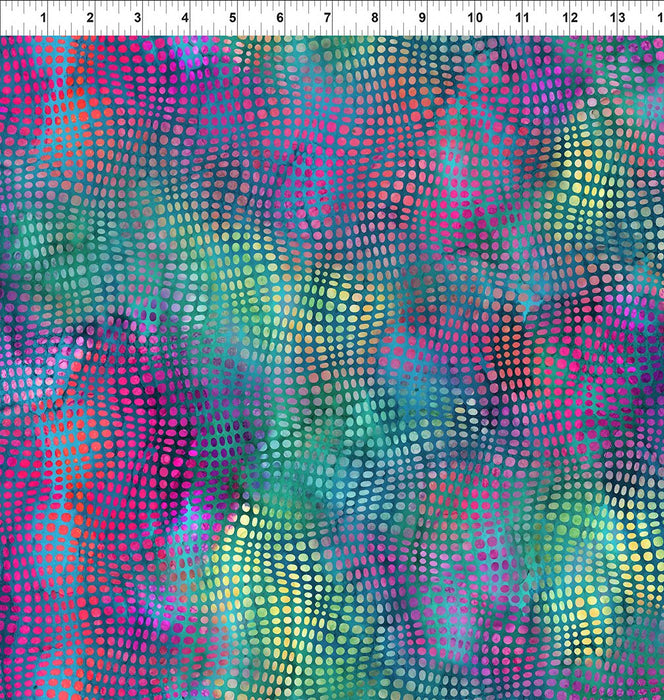 Impressions - Dot Wave Teal