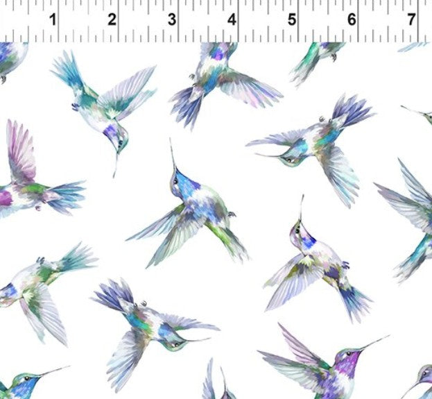 Daydreams - Hummingbirds Blue