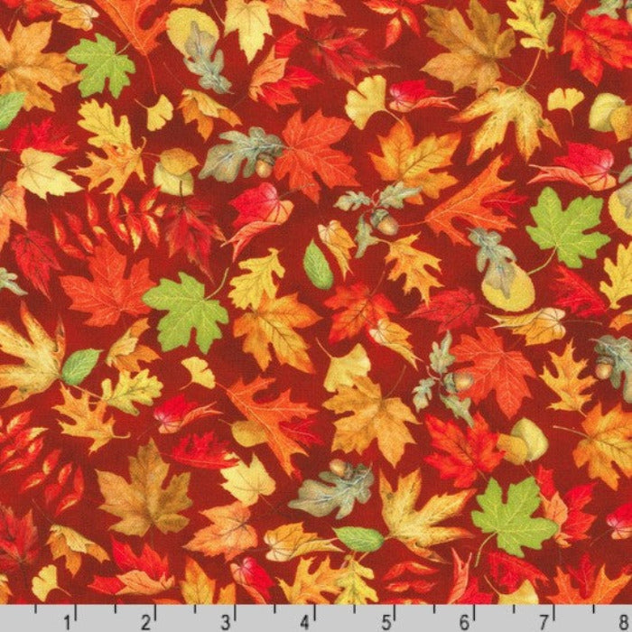 Autumn Cats & Dogs - Leaves Orange Spice