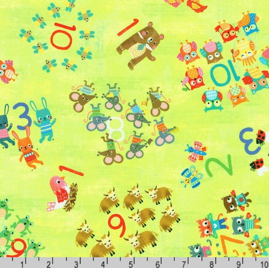 Fun-2-3 - Learning Animals Light Lime