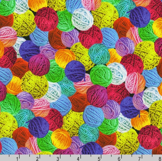 Rainbow Crafter's Stash - Yarn Black