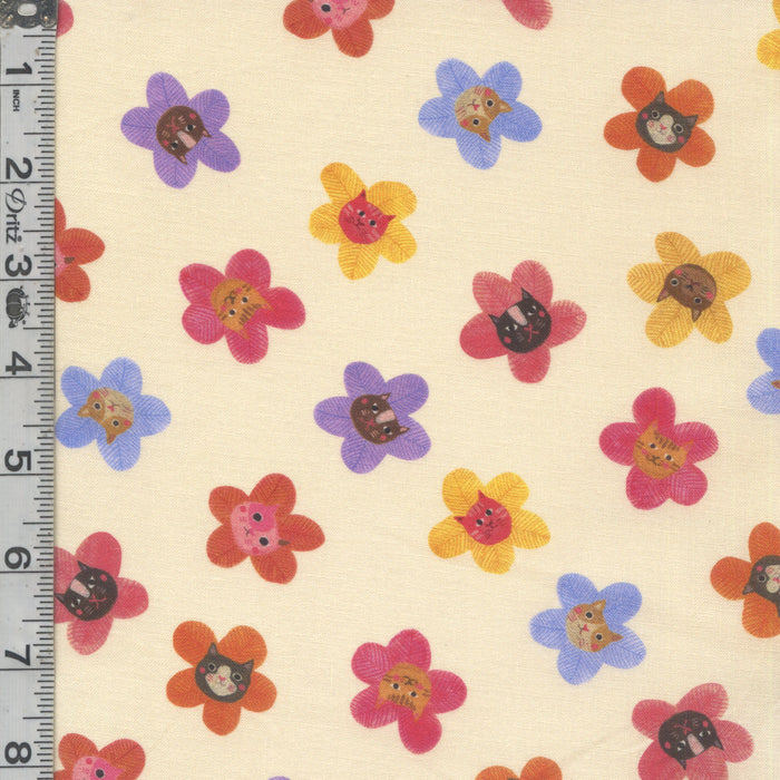 Whisker Wonderland - Cat Blooms Cream
