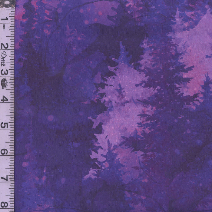 Illuminations - Pine Forest Dark Magenta