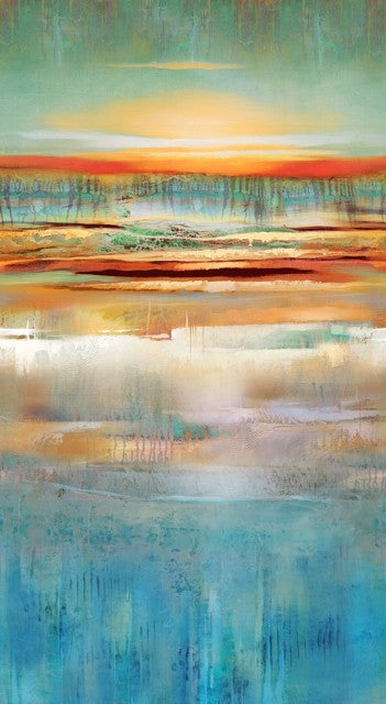 Tranquil Tides - Sunrise Ombre Blue/Green
