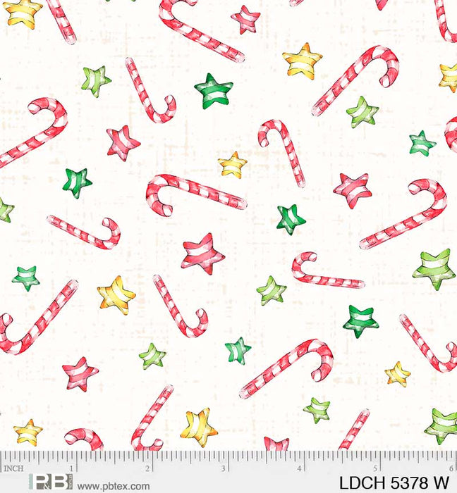 Little Darlings Christmas - Candy Canes White