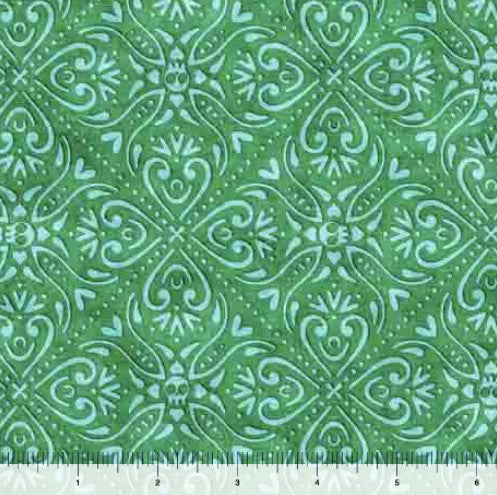 Creepin' It Real - Scroll Medallion Green 17" Remnant