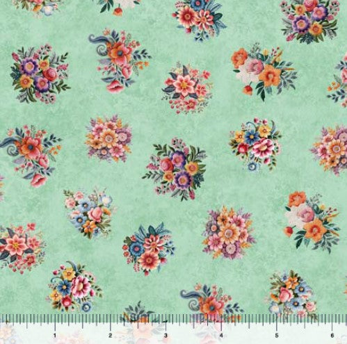 Heartland - Floral Toss Sage
