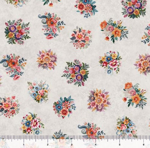 Heartland - Floral Toss Gray