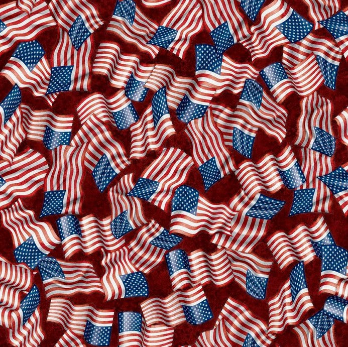 American Heroes - Wavy Flag Brick