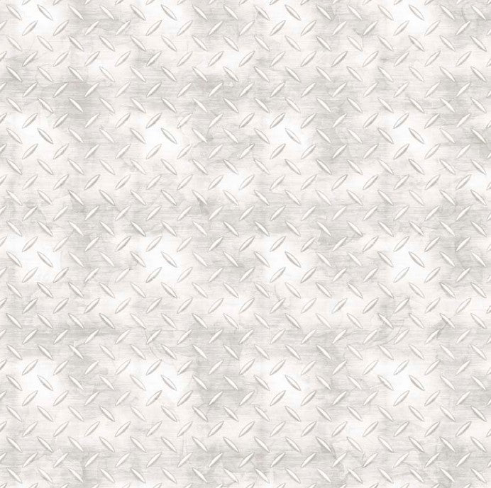 American Heroes - Metal Plate White