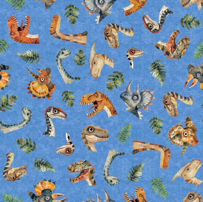 Dinoroars! - Dino Heads Blue