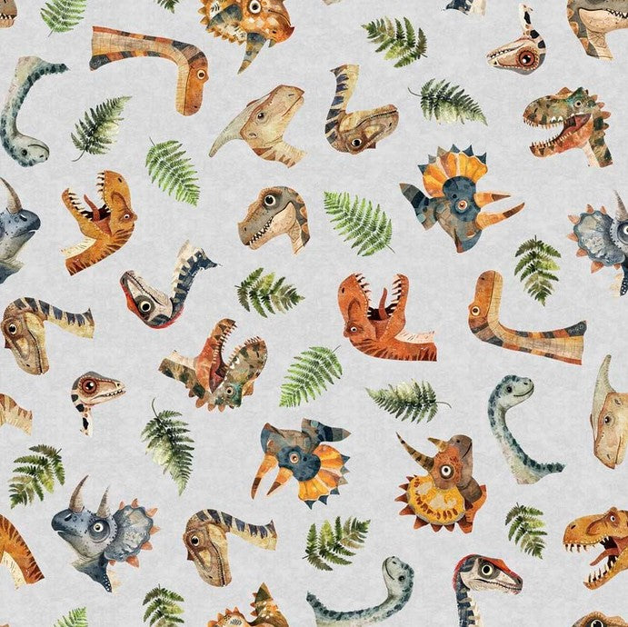 Dinoroars! - Dino Heads Gray