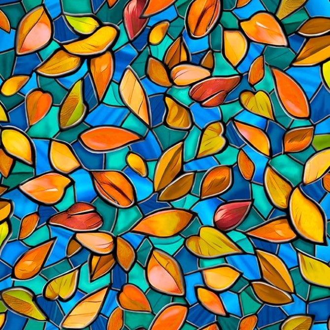 Tree of Life - Leaves Blue