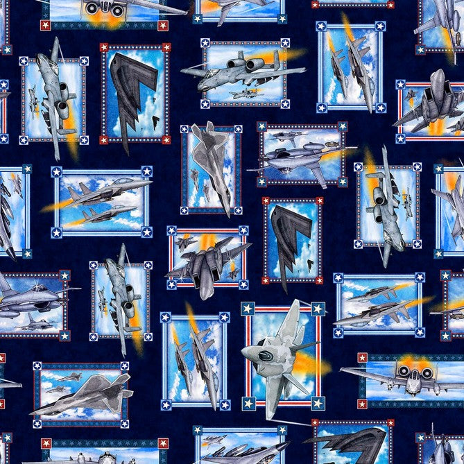 Patriot - Airforce Patch Navy