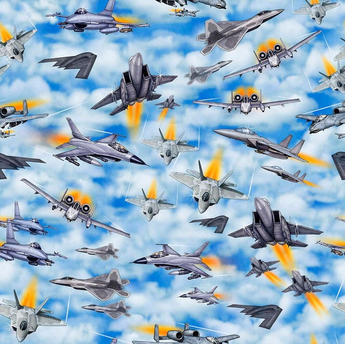 Patriot - Fighter Jets Blue