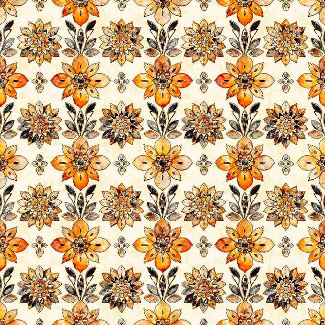 All The Buzz - Decorative Floral Cream