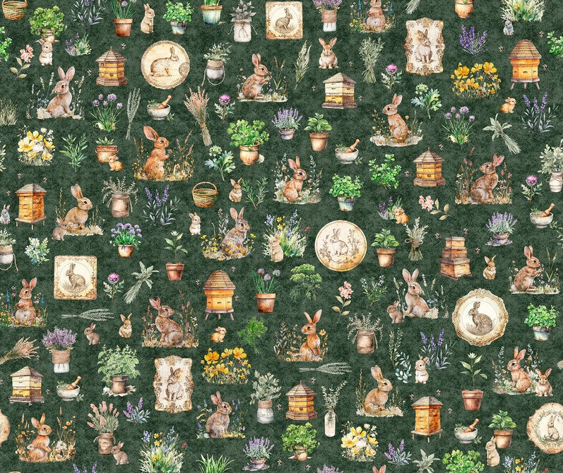 Hunny Bunny - Allover Forest