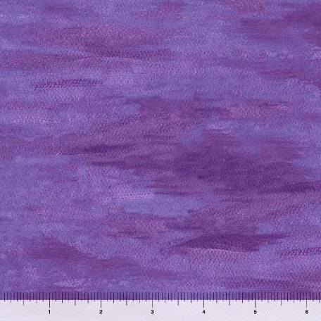 Blooming Bouquet - Watercolor Texture Purple