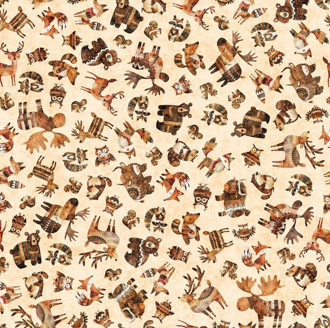 Bearsville - Woodland Toss Cream