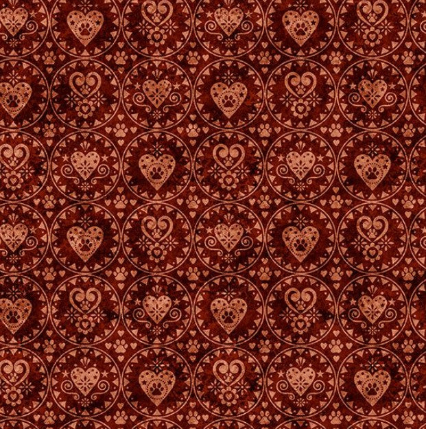QT Cuties 2 - Heart Pawprint Brick
