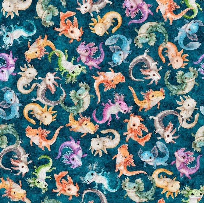 QT Cuties 2 - A Lotta Axolotl Teal