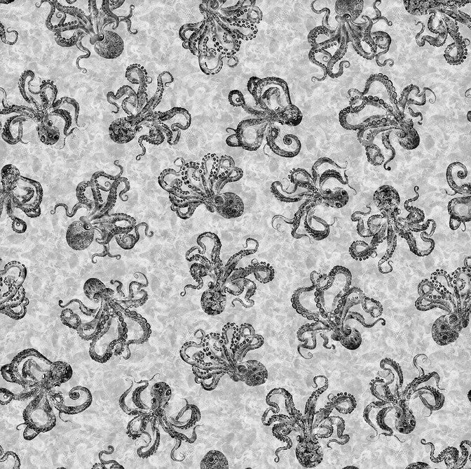 Ocean Blues - Octopus Gray