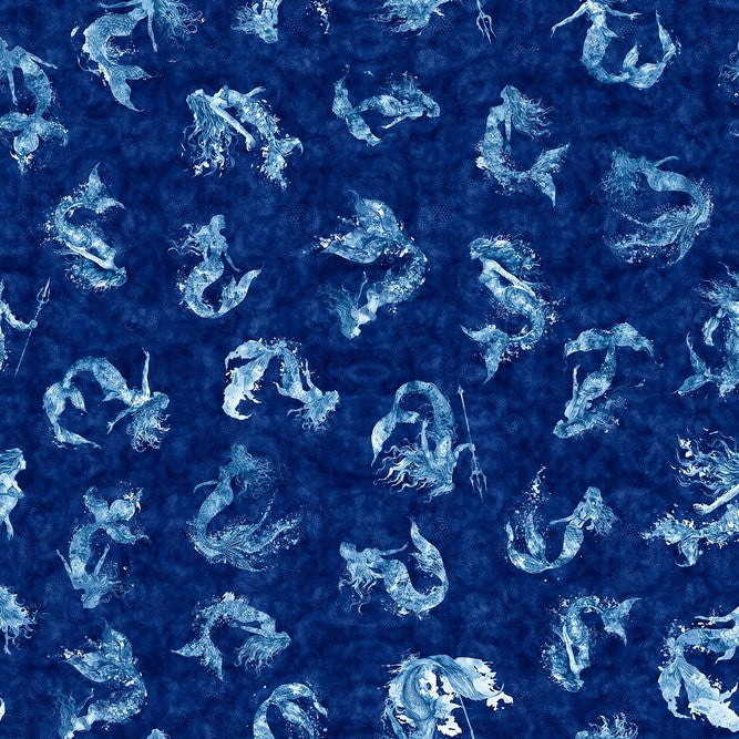 Ocean Blues - Mermaids Navy