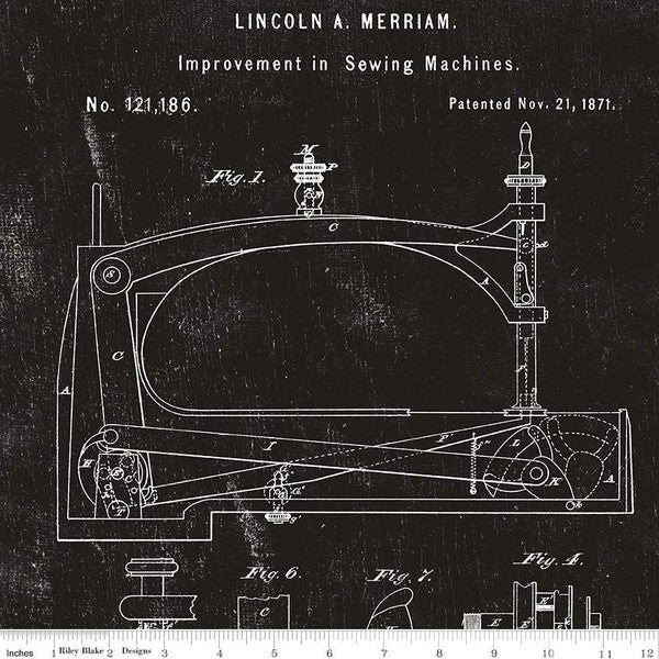 Sew Journal - Sewing Machine Black