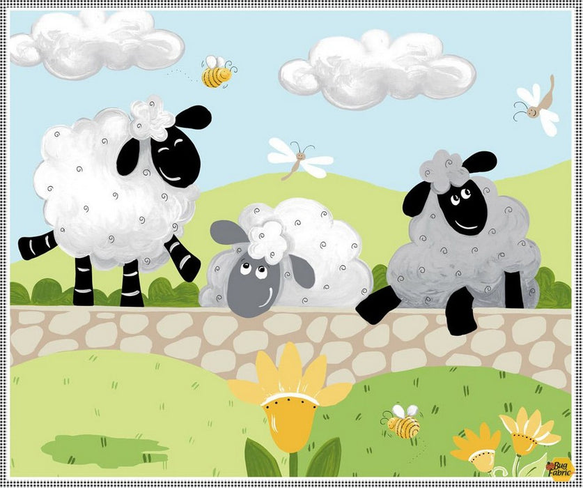 Lewe the Ewe - Sheep Panel